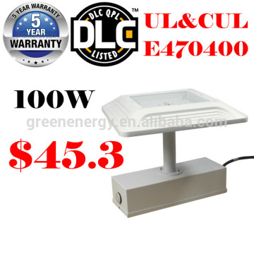 ETL UL DLC anti explosion gas station SMD 2835 chips led canopy light 80w/100w/140w 100-277V 140w hanging style